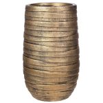 ROWEV26-GLD Напольное кашпо IDEALIST LITE Роу Высокое, золотое, Д26.5 В45 см