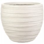 ROWR27-AW Настольное кашпо IDEALIST LITE Роу, круглое, слоновая кость, Д27 В25.5 см