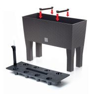 Кашпо с автополивом Prosperplast Rato Case High 30л, венге — изображение 2