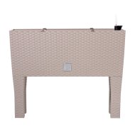 Кашпо с автополивом Prosperplast Rato Case High 30л, мокко