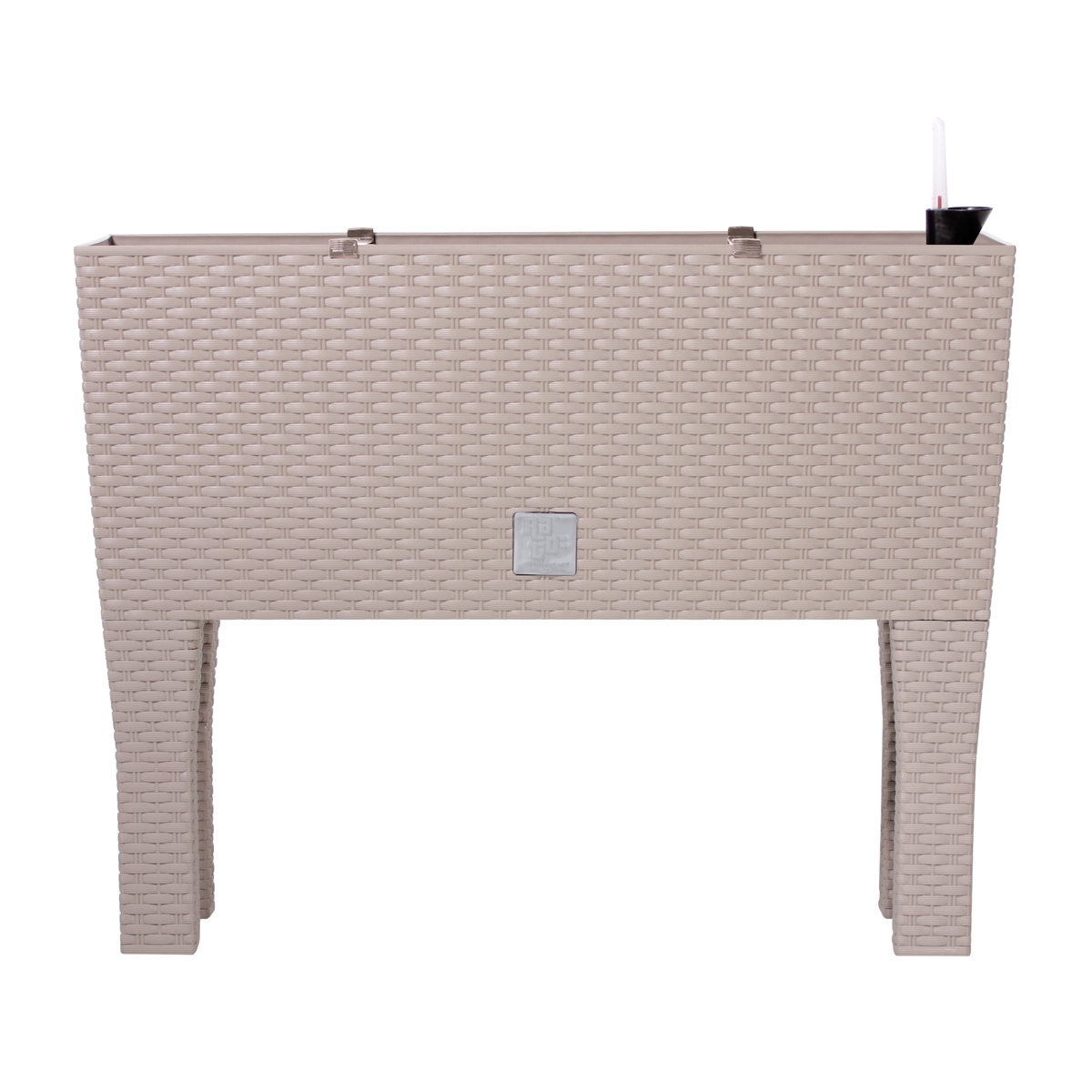 DRTC600H-7529U_00.jpg Кашпо с автополивом Prosperplast Rato Case High 30л, мокко — изображение 1
