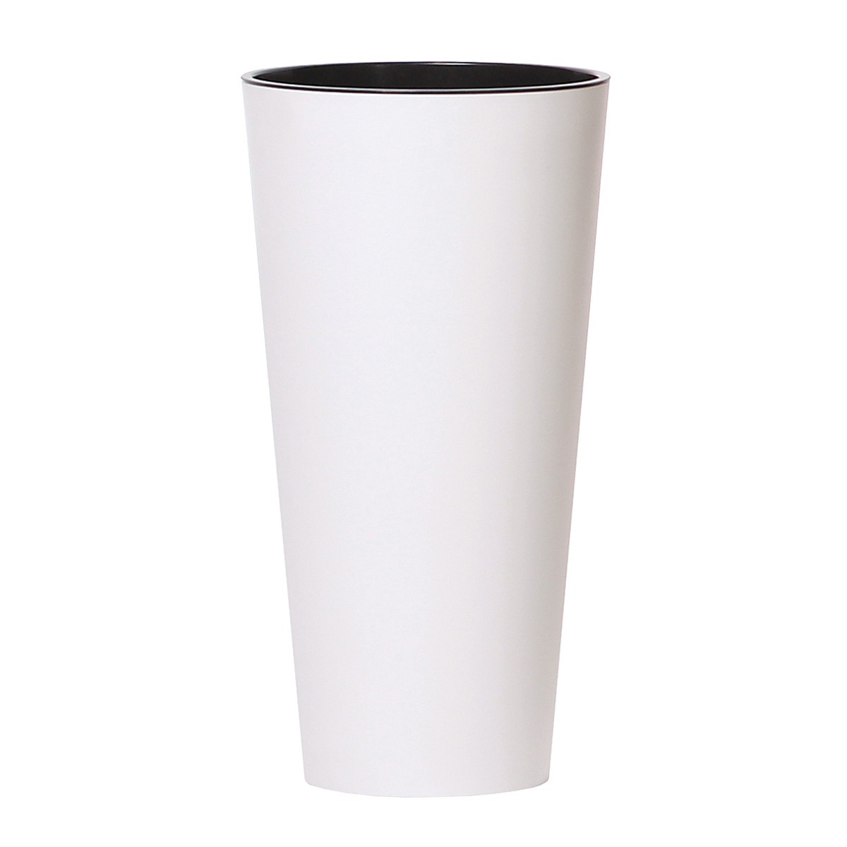 DTUS150-S449_00.jpg Кашпо для цветов Prosperplast Tubus Slim 3,3+2л, белый — изображение 1