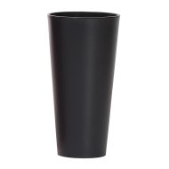 Кашпо для цветов Prosperplast Tubus Slim 27+15л, антрацит