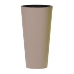 Кашпо для цветов Prosperplast Tubus Slim 64+35л, мокко