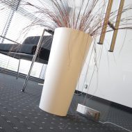 Кашпо для цветов Prosperplast Tubus Slim 64+35л, мокко — изображение 3