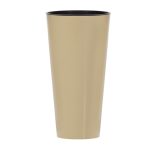 Кашпо для цветов Prosperplast Tubus Slim Shine 64+35л, кофе