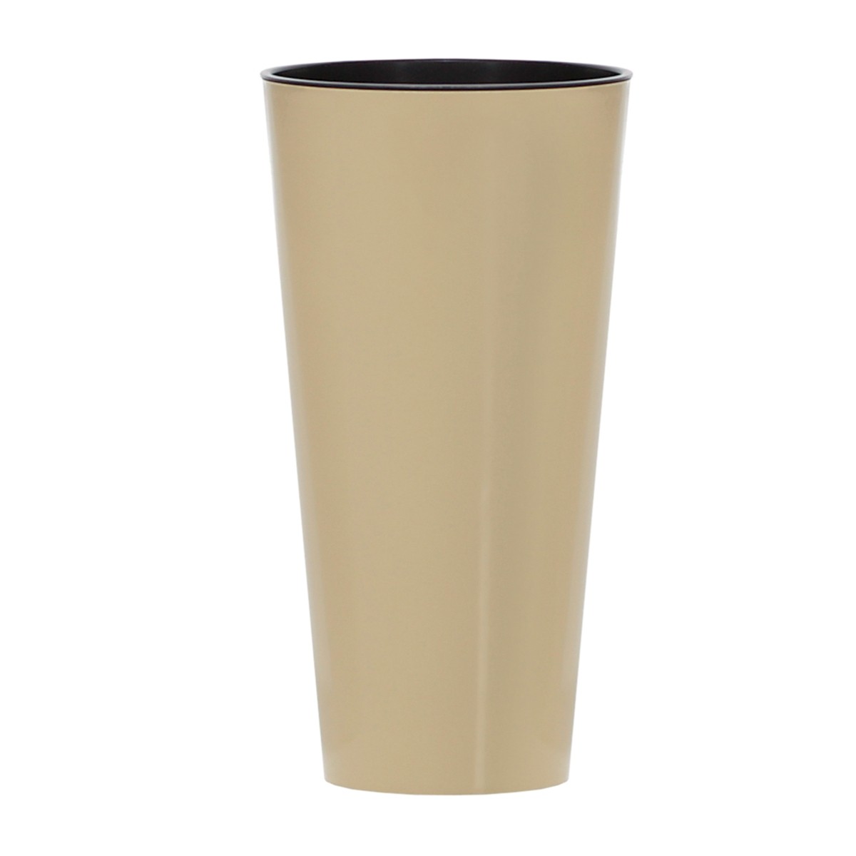 DTUS400S-7502U_00.jpg Кашпо для цветов Prosperplast Tubus Slim Shine 64+35л, кофе — изображение 1