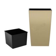 Кашпо для цветов Prosperplast Urbi Square 91,5+37л, кофе — изображение 2